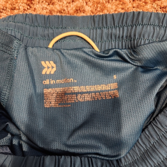 all in motion Boys Blue & Grey Swim Trunks Bundle of 2- Size Small - Picture 10 of 11